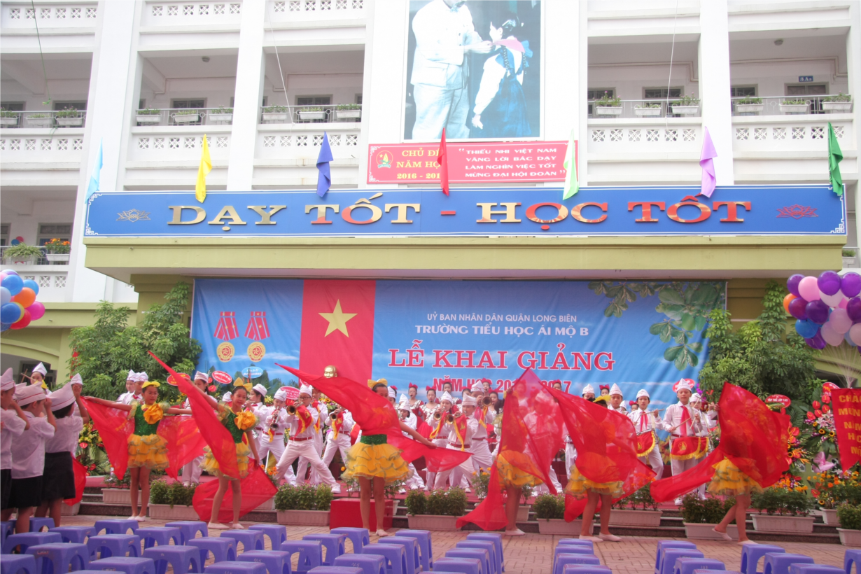 Ảnh khai giảng 2016 - 2017